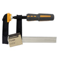 Craftright F Clamp - 80 x 150mm - Malleable Cast Iron - Rubber Grip - SuperSaverAU - view 2