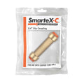 Smartex Copper Slip Coupling - 20mm - Lead Free Brass - Push-Fit - Durable - SuperSaverAU - view 2