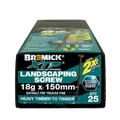 Bremick XTP Landscape Screws - 18g x 150mm - T40 - 25 Pack - Galvanised - SuperSaverAU - view 1