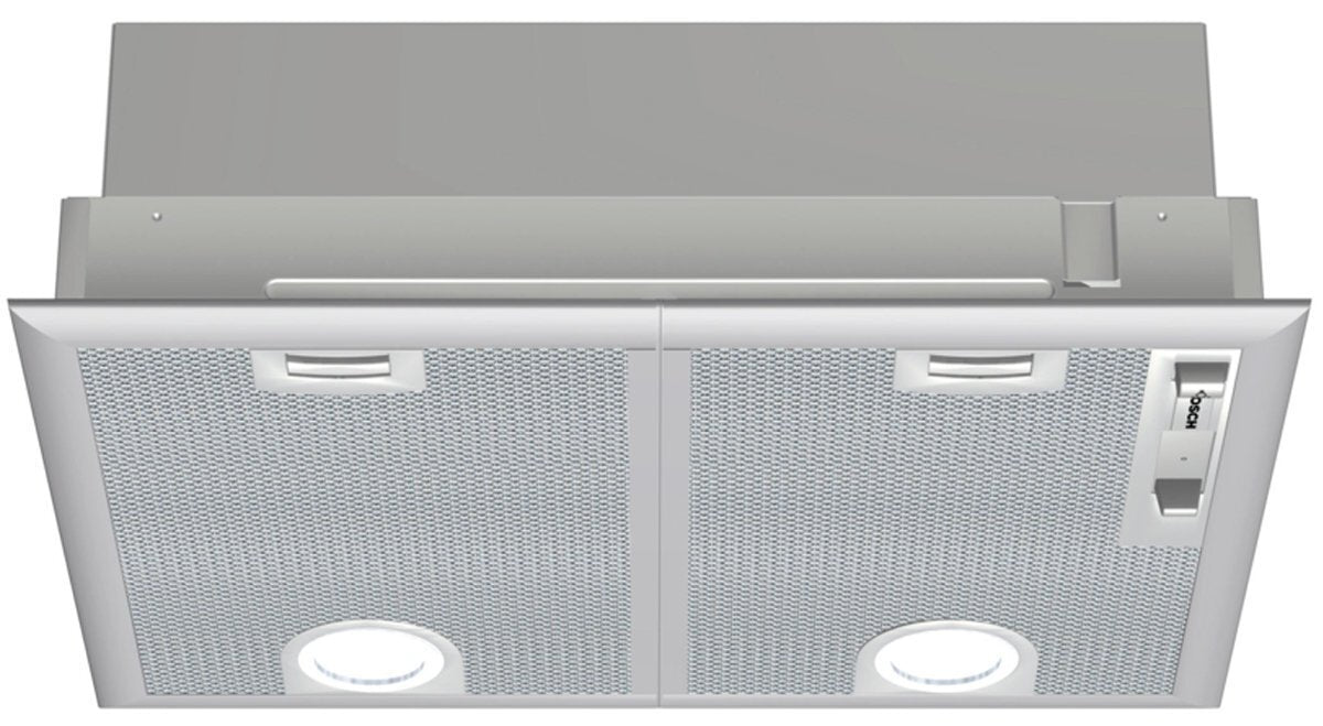 Bosch Series 4 53cm Undermount Rangehood - Metallic Finish - 650m³/h, Twin Motor - DHL555BAU