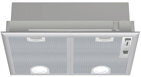 Bosch Series 4 53cm Undermount Rangehood - Metallic Finish - 650m³/h, Twin Motor - DHL555BAU
