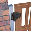 TruClose Adjustable Self-Closing Safety Gate Hinges, Engineered Polymer & Stainless Steel