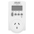 Arlec Energy Cost Electrical Meter - Measures Energy Use - LCD Display - White - SuperSaverAU - view 1
