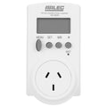 Arlec Energy Cost Electrical Meter with LCD Display White PC223