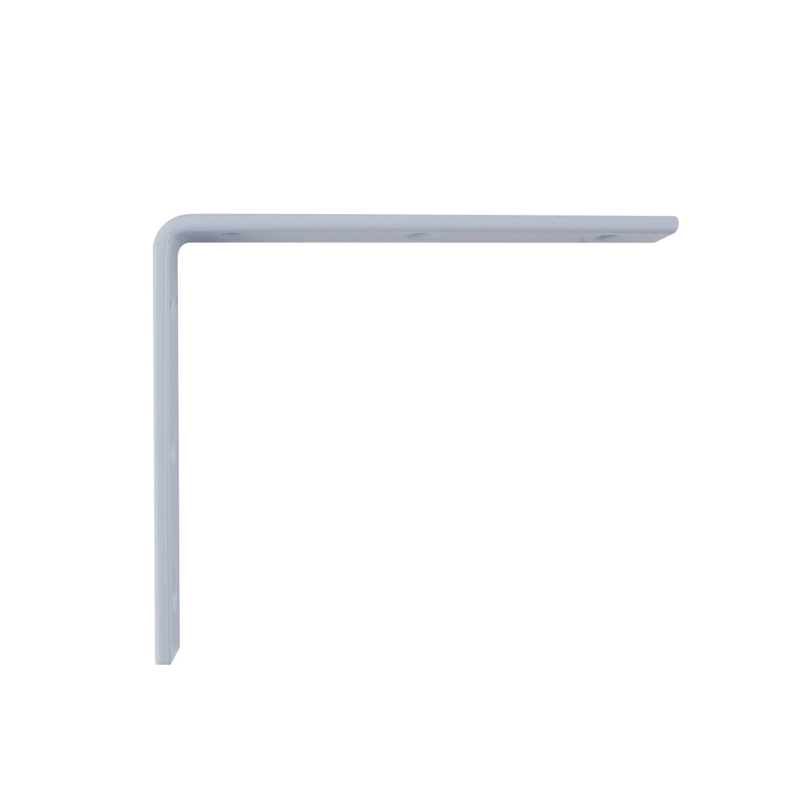 Carinya 175 x 150mm White Heavy-Duty Powder Coated Steel Angle Bracket, 100kg