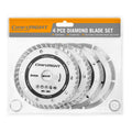 Craftright Diamond Blades - 125mm - Metal - Wet/Dry - 4 Pack - SuperSaverAU - view 1