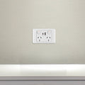DETA 6000 Double Power Point with USB-A & USB-C PD20W Fast Charging White Indoor