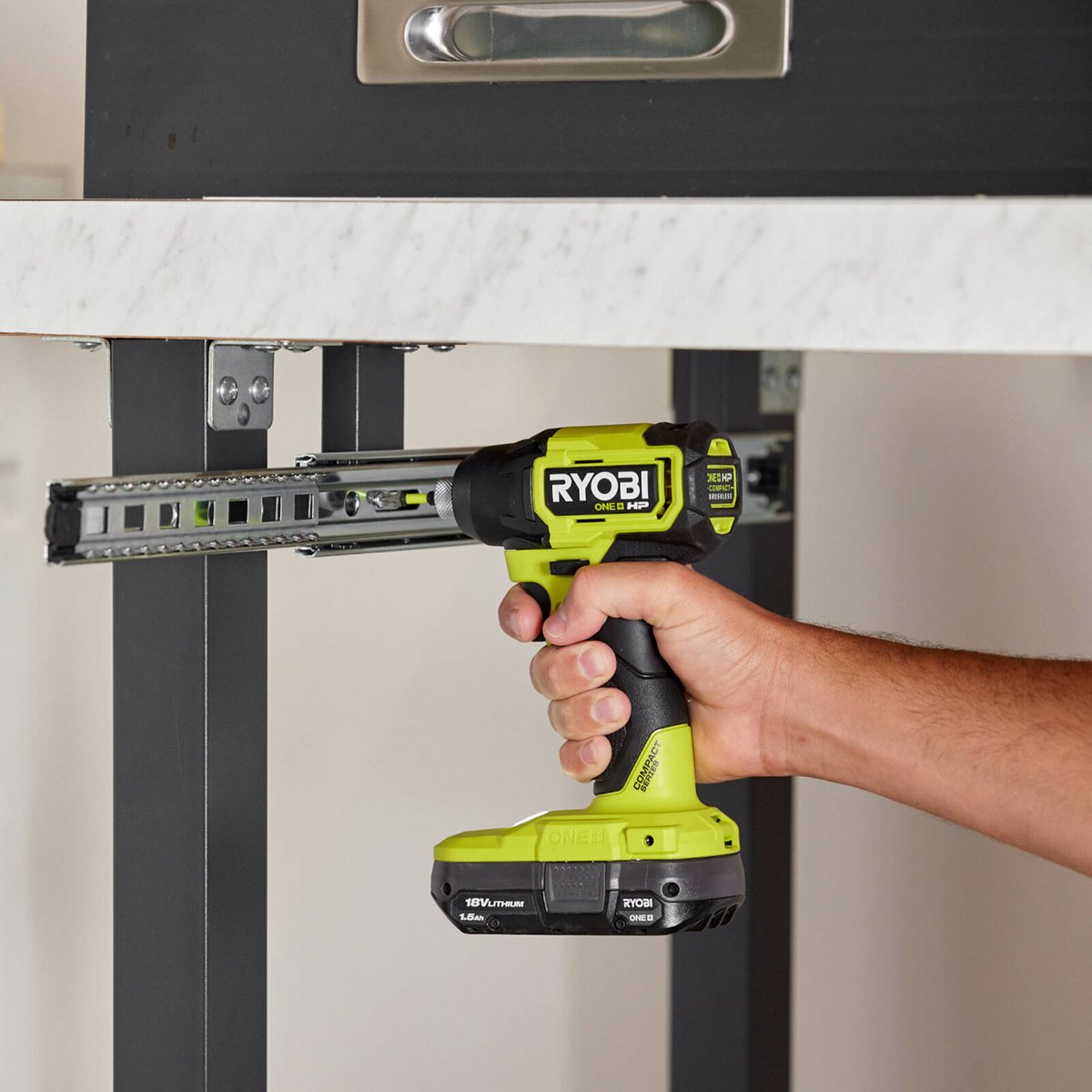 Ryobi 18V ONE+ HP Brushless Compact Impact Driver Tool Only - 240Nm Torque - Lightweight 0.85kg - SuperSaverAU - view 4