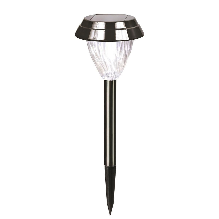 Solar Magic Solar Path Light - 30cm Stainless Steel Black Nickel - Outdoor Lighting - SuperSaverAU - view 1
