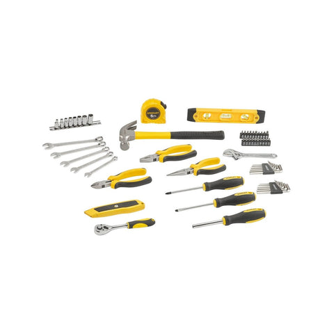 Stanley 61 Piece Mixed Hand Tool Set - Lightweight - Durable Fibreglass Hammer - 295mm x 95mm x 390mm - SuperSaverAU - view 2