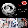 5m Clear Balloon Arch Garland Connect Chain Tape - 2 Packs - view 2