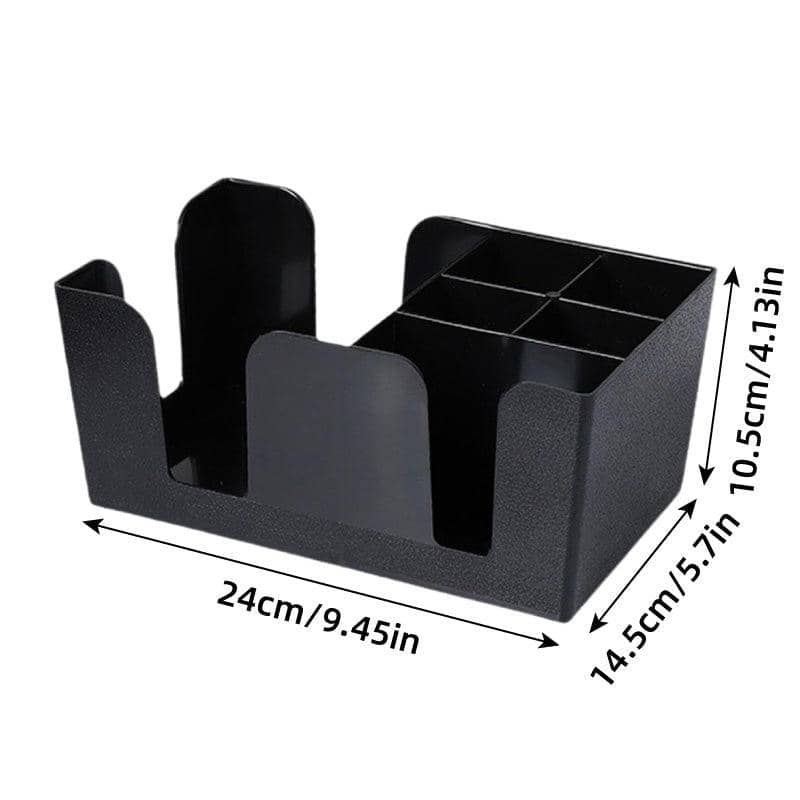 6-Compartment Bar Caddy Organiser for Napkins, Straws and Cups - view 3