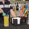 6-Compartment Bar Caddy Organiser for Napkins, Straws and Cups - view 4