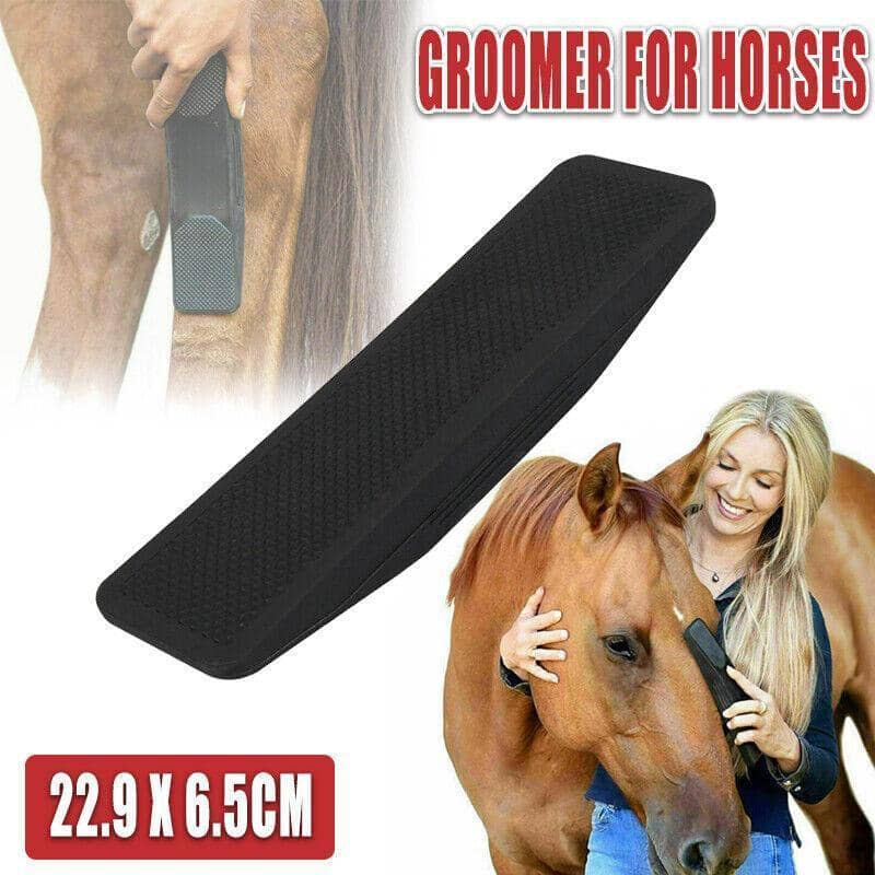 6-In-1 Horse and Dog Grooming Brush for Shedding and Massage