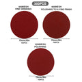6 Inch (15 cm) Sanding Discs for Wood, Metal and Plastic, Pack of 300 - view 3