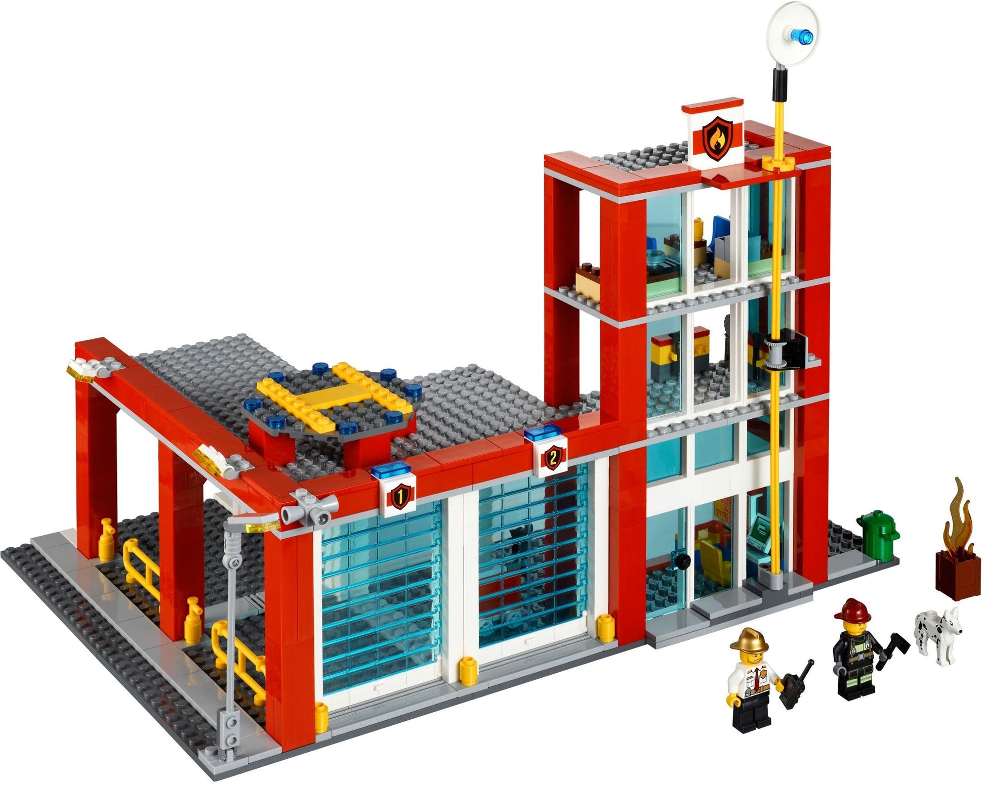 LEGO 60004 City Fire Station- Auzzi Store