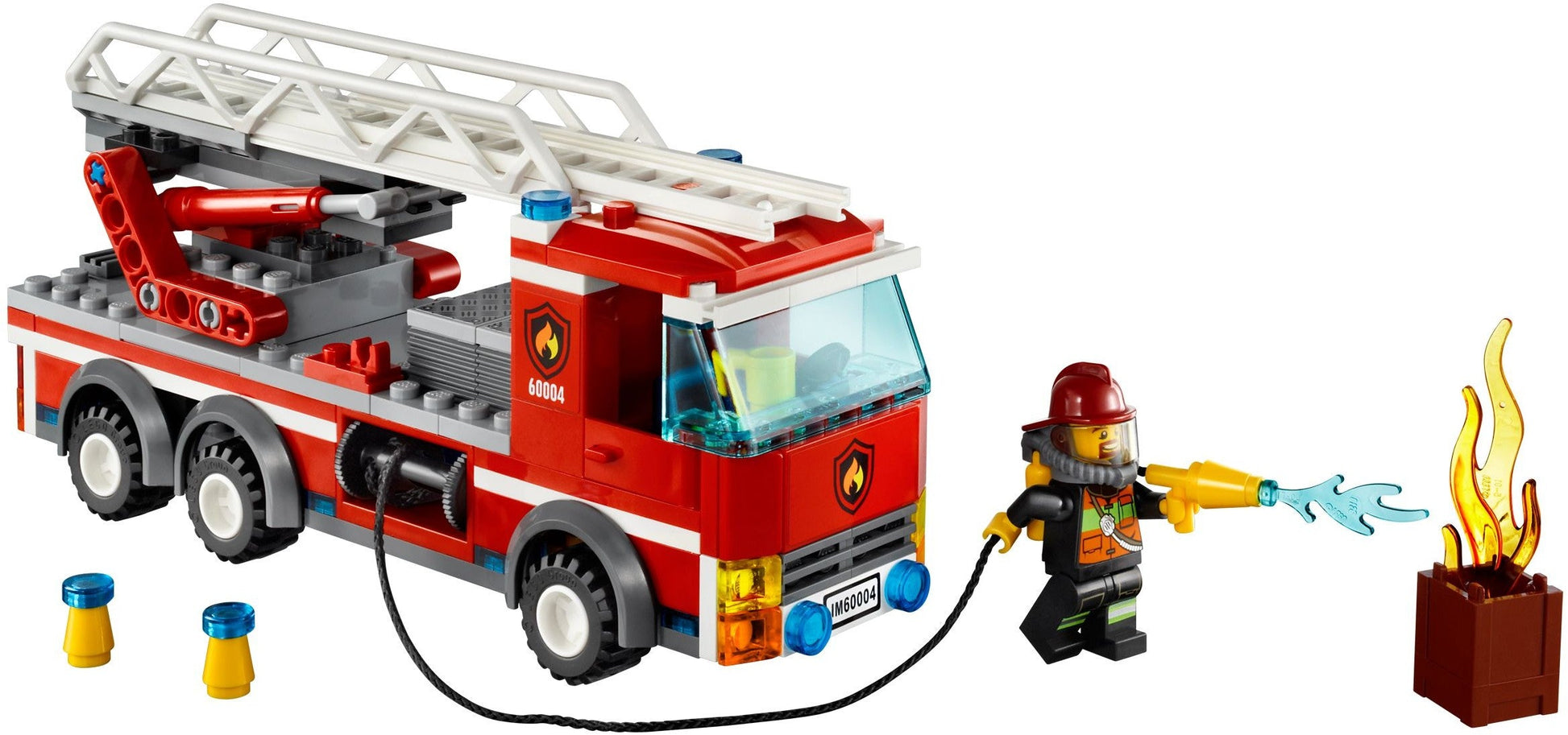 LEGO 60004 City Fire Station- Auzzi Store