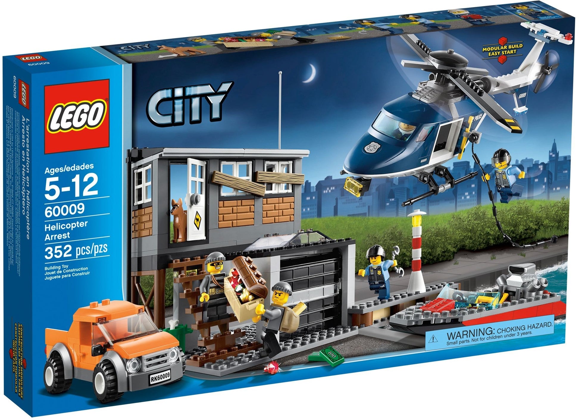 LEGO 60009 City Helicopter Arrest- Auzzi Store
