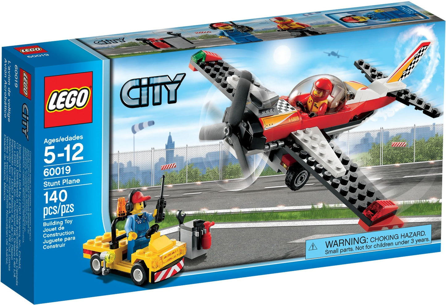 LEGO 60019 City Stunt Plane Toy- Auzzi Store