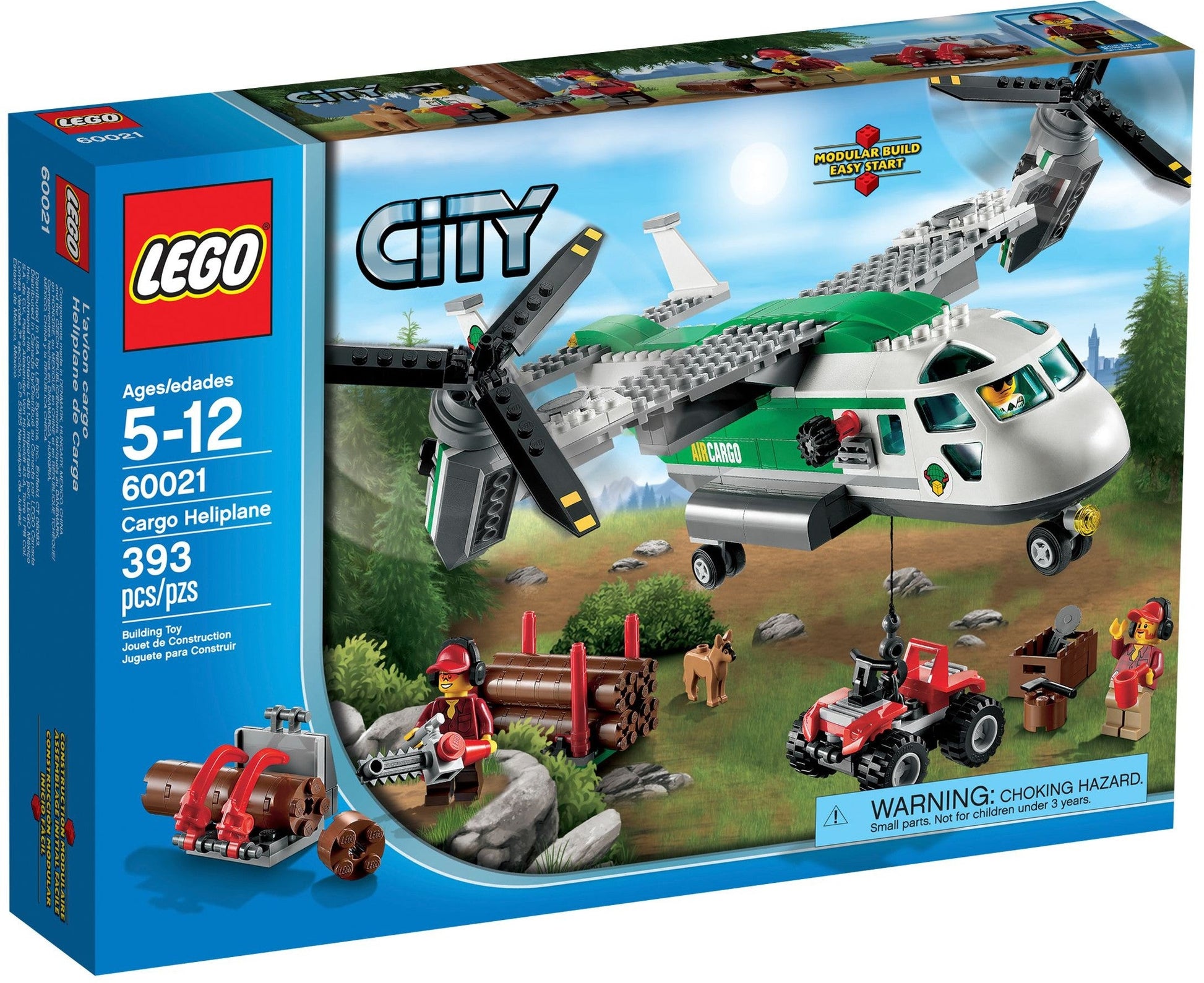 LEGO 60021 City Cargo Heliplane- Auzzi Store