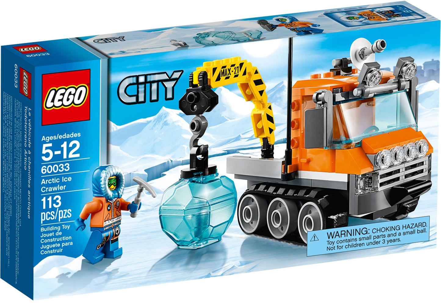 LEGO 60033 City Arctic Ice Crawler- Auzzi Store
