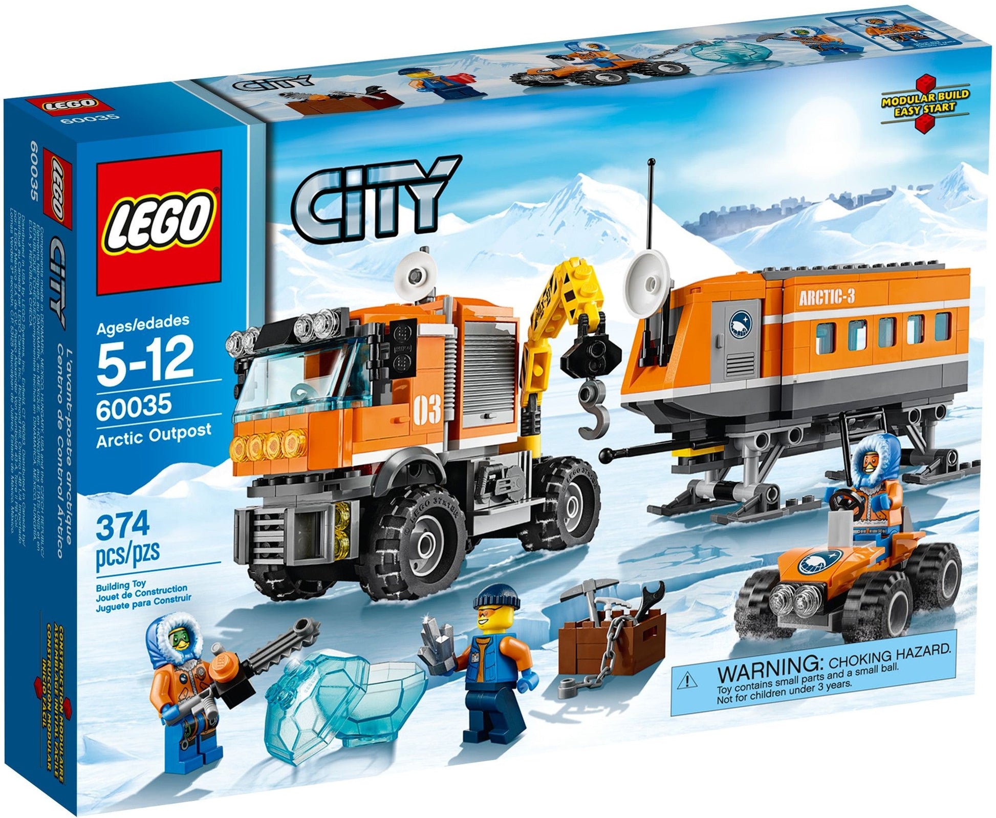 LEGO 60035 City Arctic Outpost- Auzzi Store