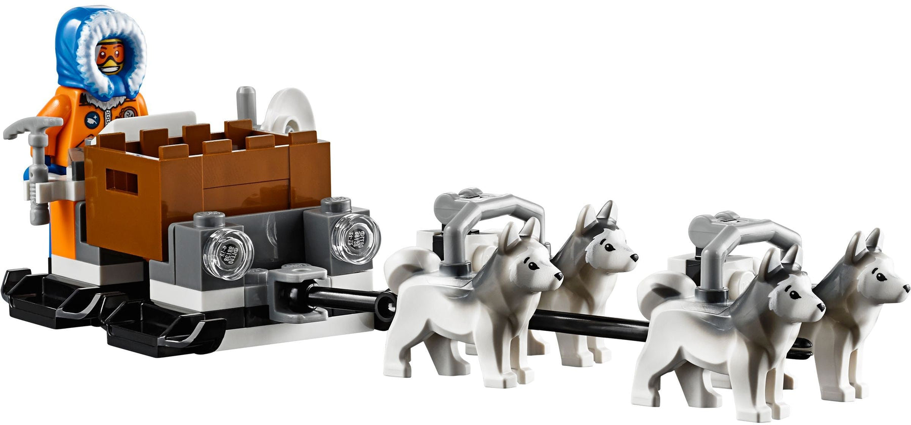 LEGO 60036 Arctic Base Camp - Exploration Vehicle, Helicopter & Huskies - SuperSaverAU - view 6