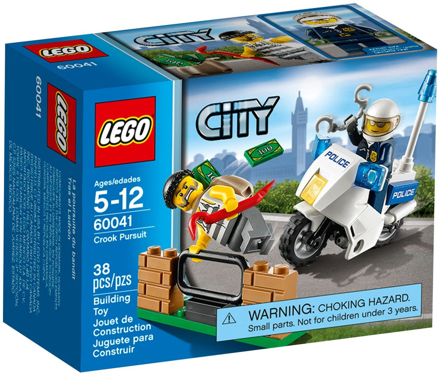LEGO 60041 Police Motorbike Crook Chase - SuperSaverAU - view 1