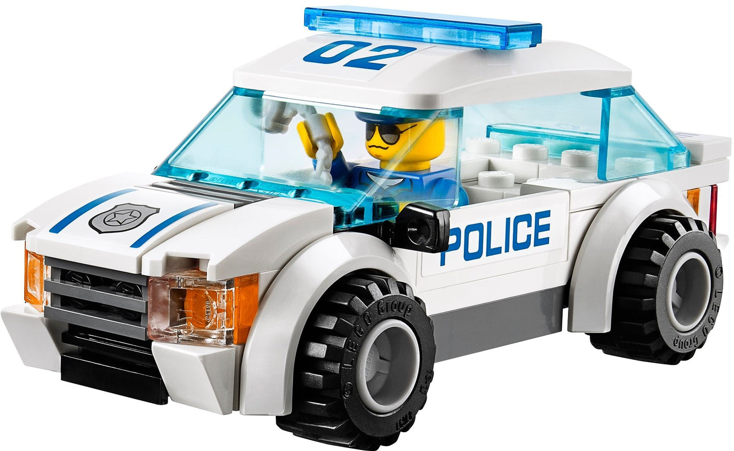 LEGO 60042 High-Speed Police Chase Car & Motorcycle Set