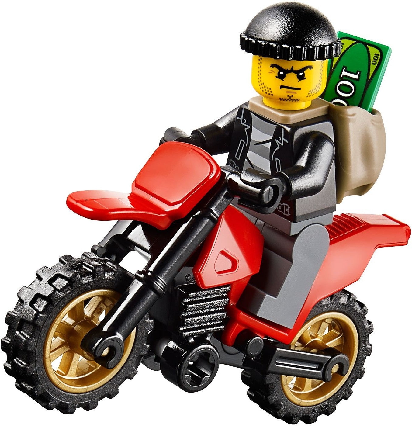 LEGO 60042 High-Speed Police Chase Car & Motorcycle Set