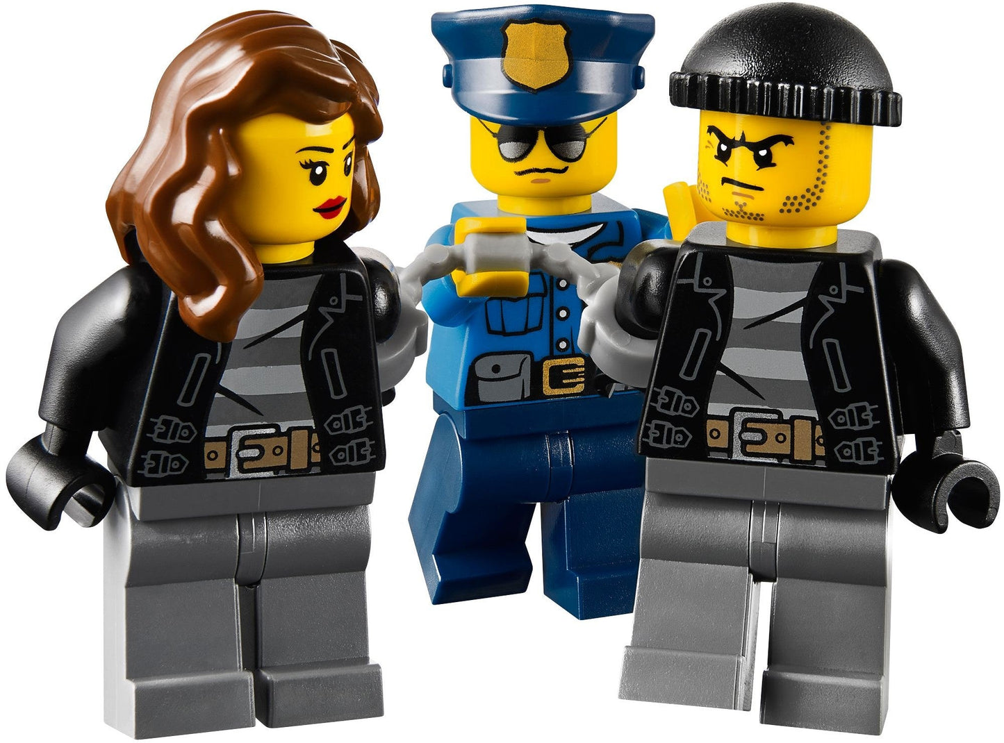 LEGO 60042 High-Speed Police Chase Car & Motorcycle Set