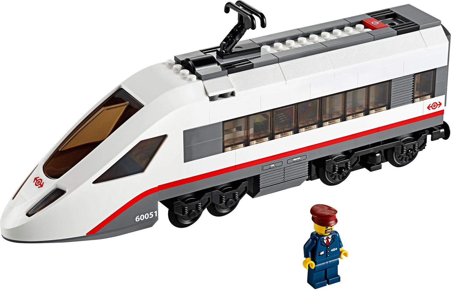 LEGO 60051 High-Speed Passenger Train Set with Remote Control