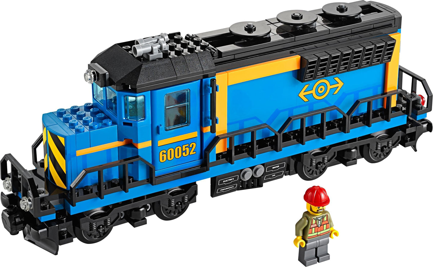 LEGO 60052 Cargo Train: Remote Control Train Set with Tracks & Minifigures