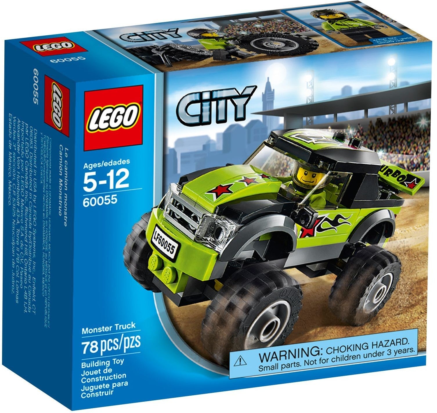 LEGO 60055 Monster Truck: Build, Stunt & Race! - SuperSaverAU - view 1