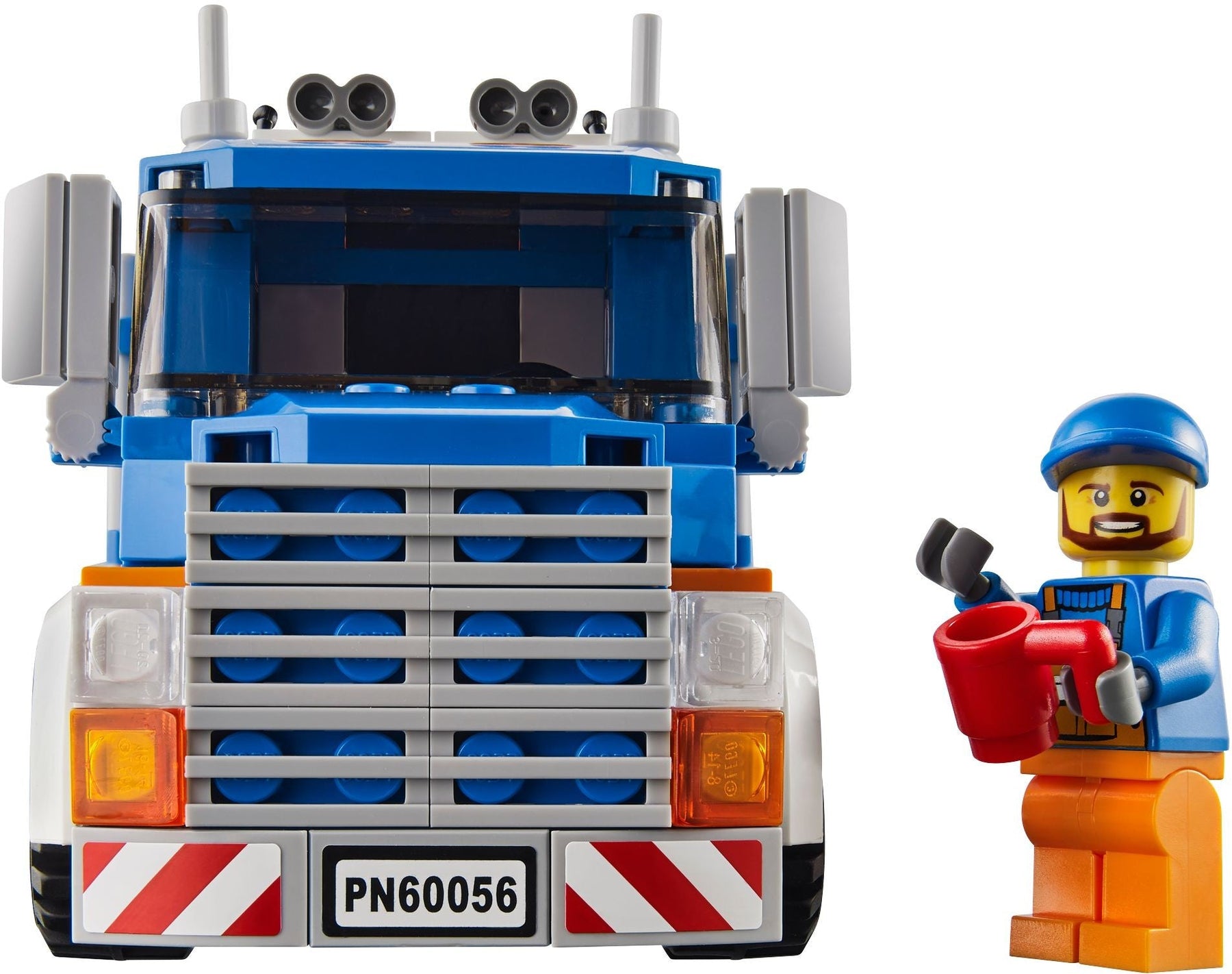 LEGO 60056 Tow Truck – Heavy-Duty Wrecker with Working Winch - SuperSaverAU - view 4
