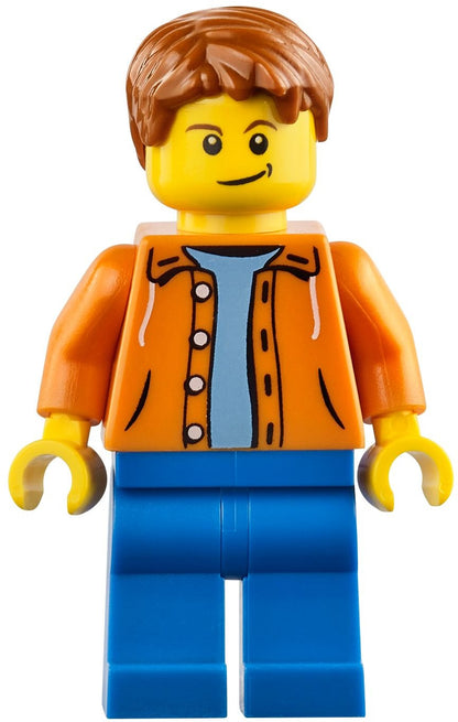 LEGO 60057 Camper Van with Canoe & Minifigures