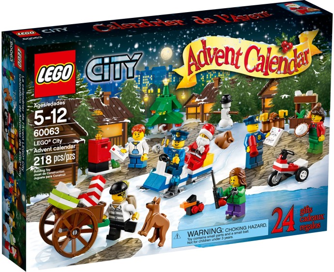 LEGO 60063 City Advent Calendar: Christmas Fun! - SuperSaverAU - view 3