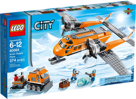 LEGO 60064 Arctic Supply Plane & Utility Vehicle