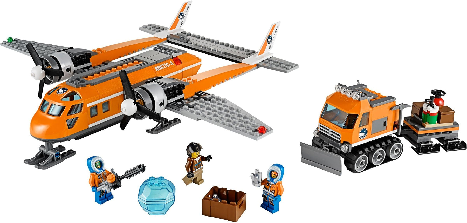 LEGO 60064 Arctic Supply Plane & Utility Vehicle - SuperSaverAU - view 7