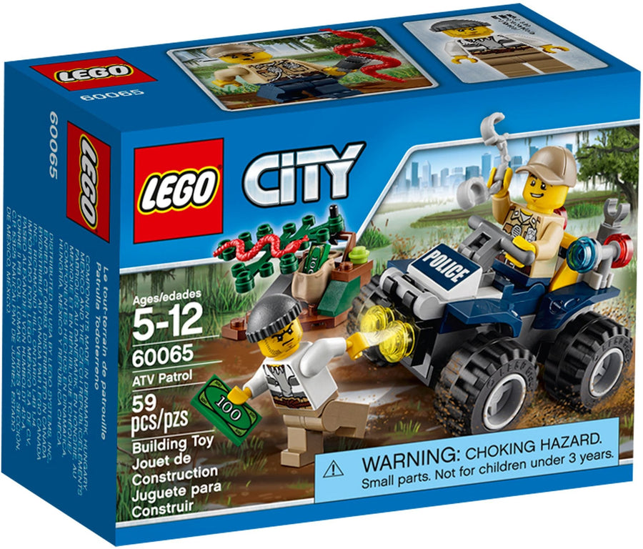 LEGO 60065 ATV Patrol: Police Swamp Chase - SuperSaverAU - view 1