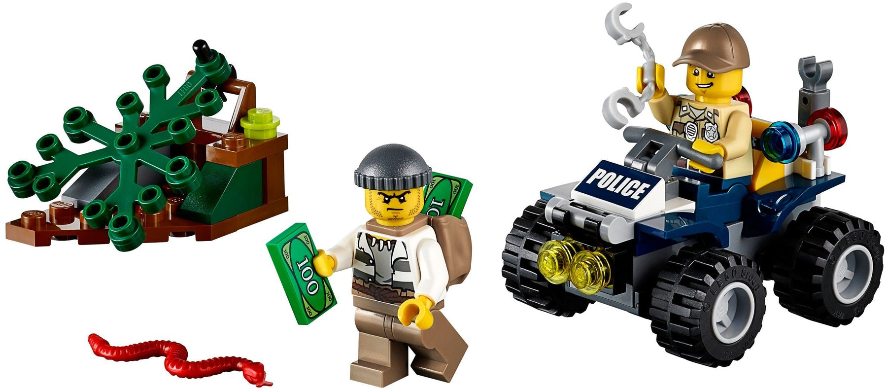 LEGO 60065 ATV Patrol: Police Swamp Chase - SuperSaverAU - view 6