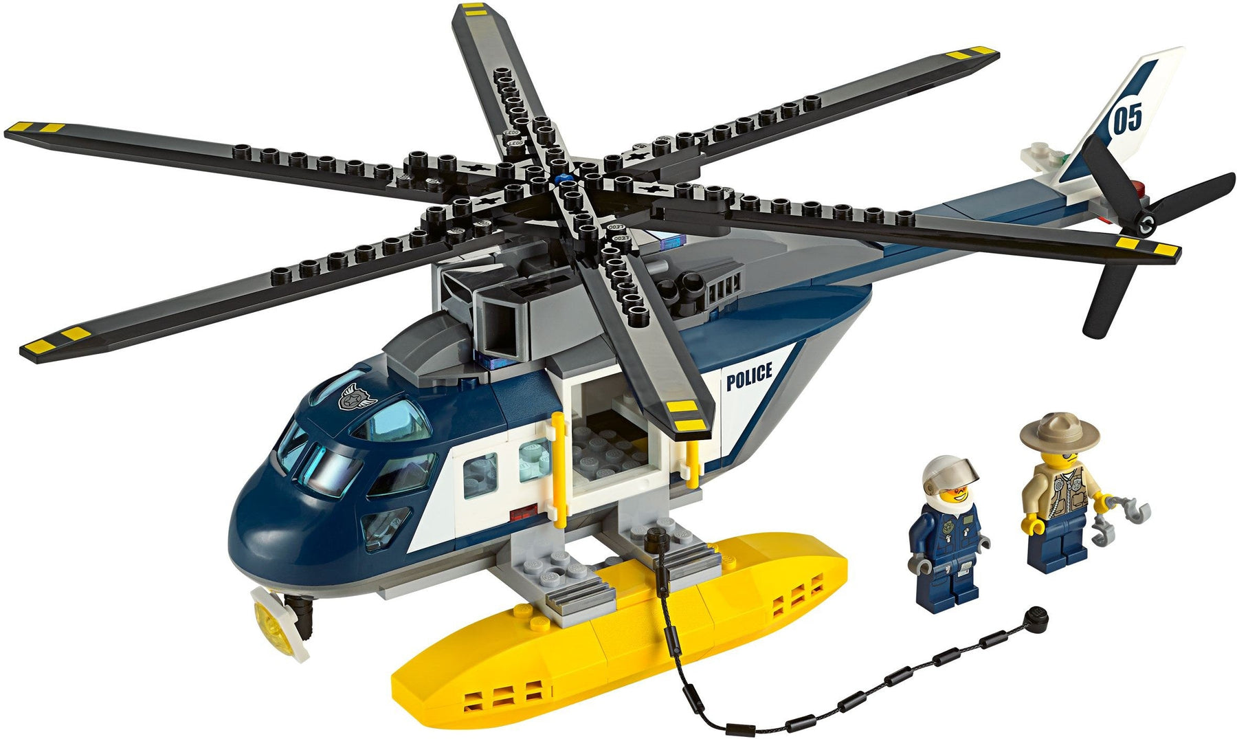 LEGO 60067 Police Helicopter Chase: Stop the Crook! - SuperSaverAU - view 2