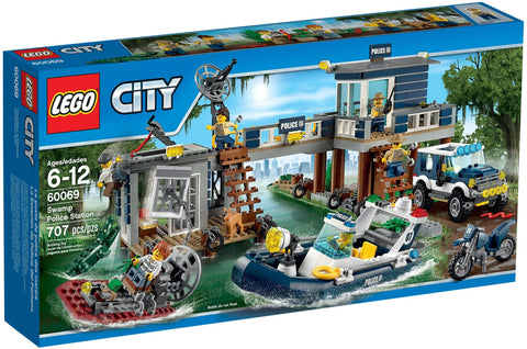 LEGO 60069 Swamp Police Station Playset: Catch the Crooks! - SuperSaverAU - view 1