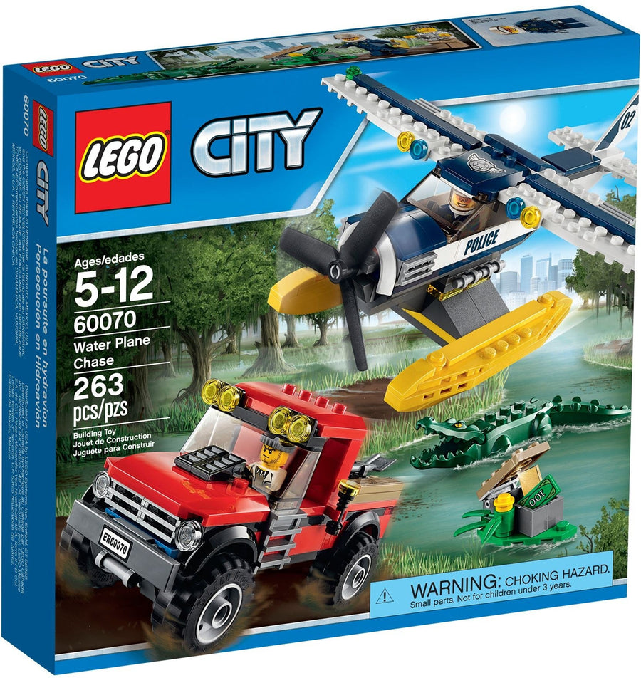 LEGO 60070 Police Water Plane Chase - Catch the Crook! - SuperSaverAU - view 1