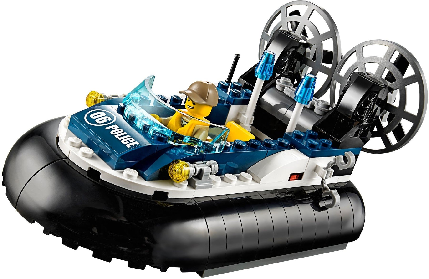 LEGO 60071 Police Hovercraft Swamp Chase - SuperSaverAU - view 2