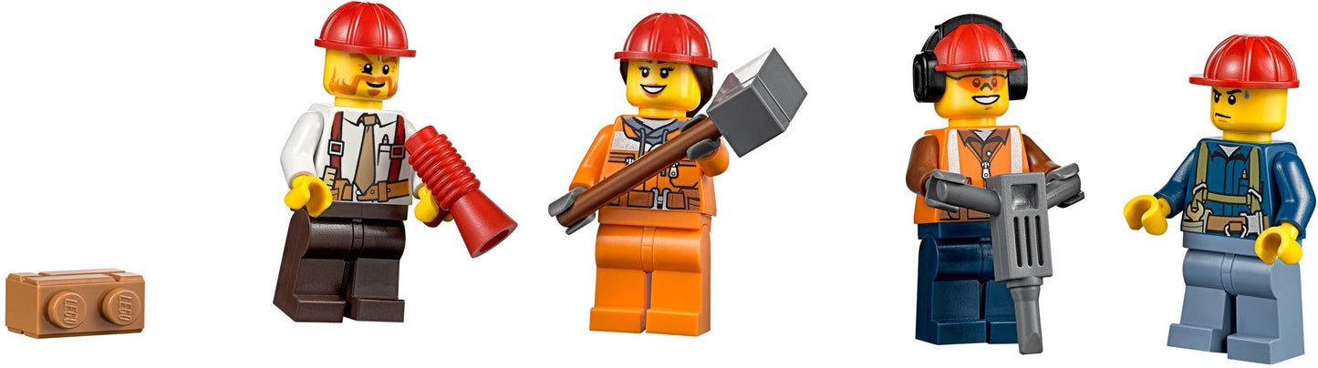 LEGO 60072 Demolition Starter Set with Front Loader & Workers