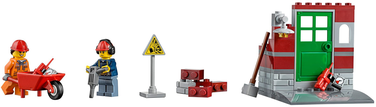 LEGO 60074 Bulldozer Demolition Construction Set