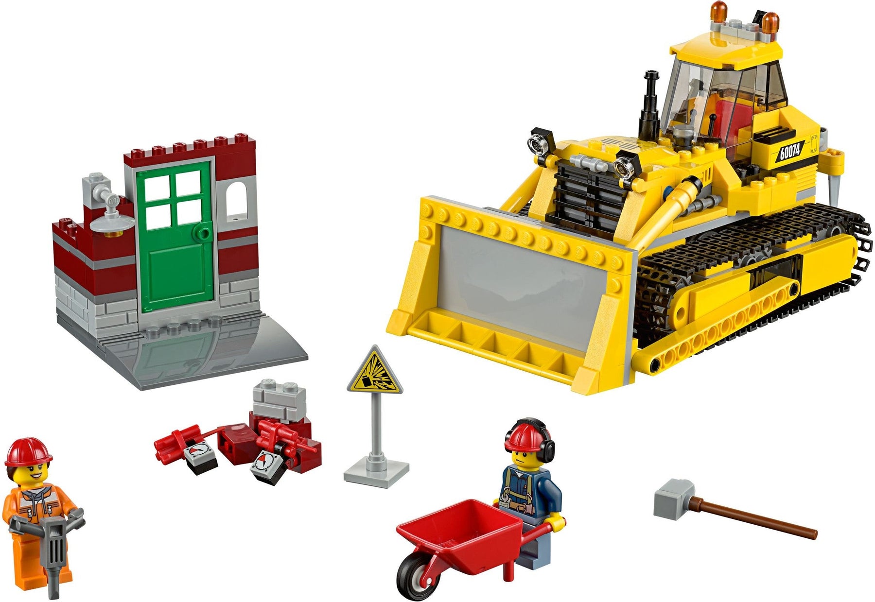 LEGO 60074 Bulldozer Demolition Construction Set - SuperSaverAU - view 6