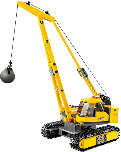 LEGO 60076 Demolition Site Set - Crane, Wrecking Ball, & Dump Truck