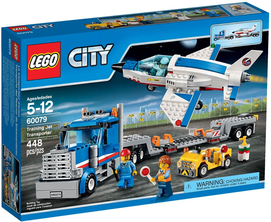 LEGO 60079 Training Jet Transporter: Space Team Jet Plane Toy - SuperSaverAU - view 1